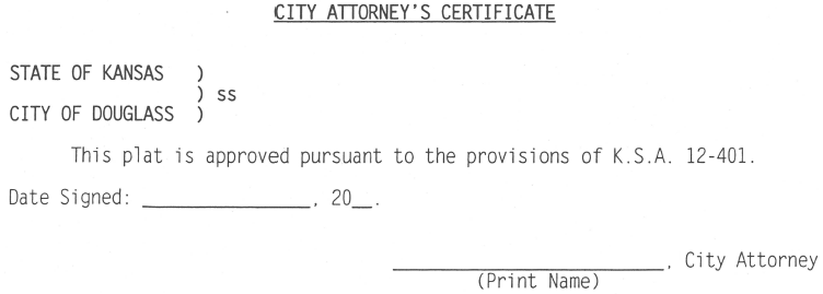 A certificate with black text